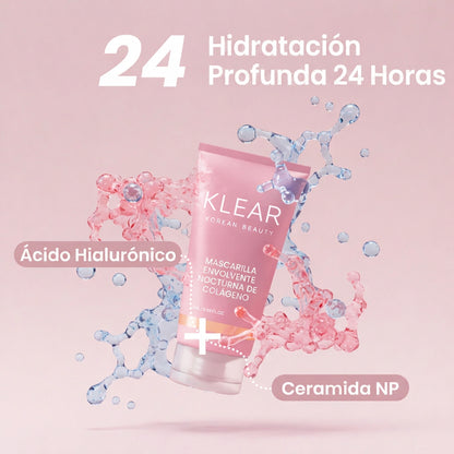 Mascarilla Nocturna Envolvente de Colágeno