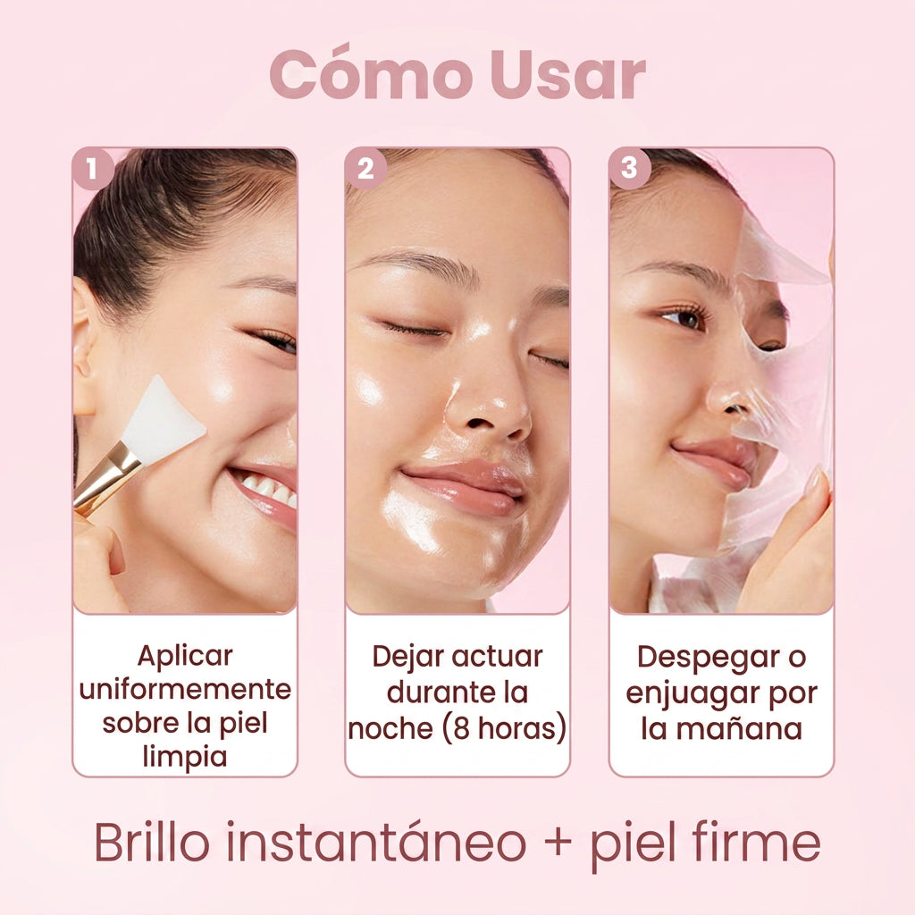 Mascarilla Nocturna Envolvente de Colágeno