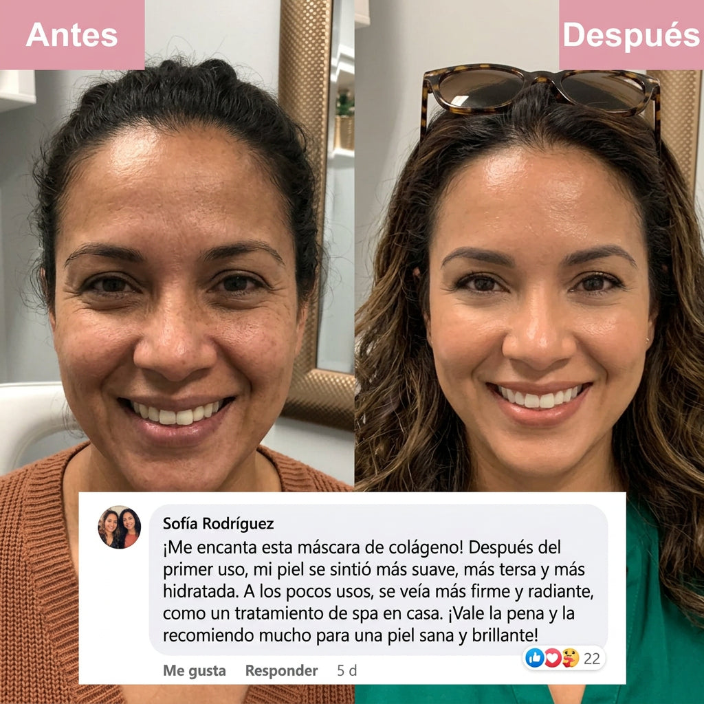 Mascarilla Nocturna Envolvente de Colágeno