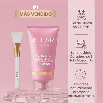 Mascarilla Nocturna Envolvente de Colágeno
