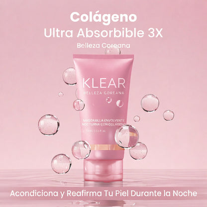 Mascarilla Nocturna Envolvente de Colágeno