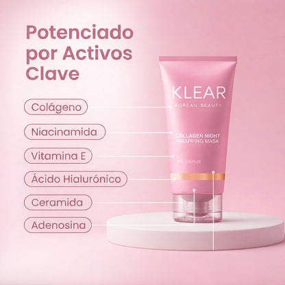 Mascarilla Nocturna Envolvente de Colágeno