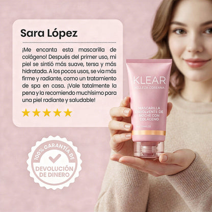 Mascarilla Nocturna Envolvente de Colágeno