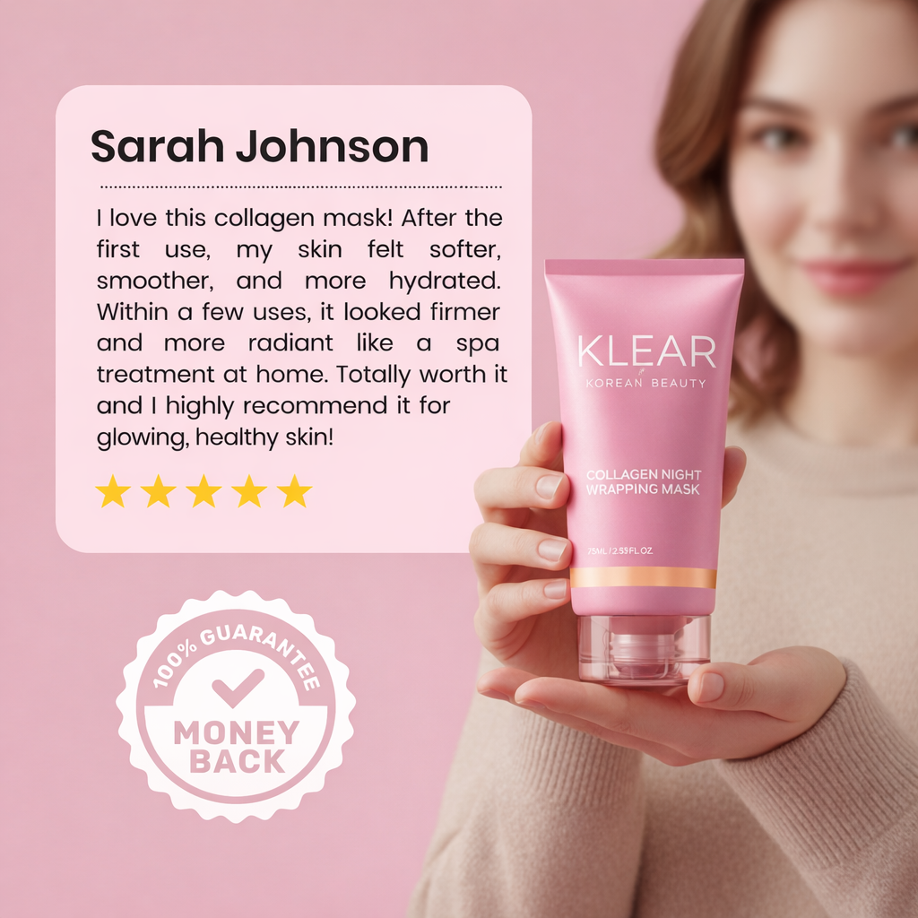 Mascarilla Envolvente de Noche con Colágeno (#1 Más Vendido)
