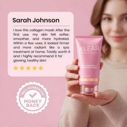 Mascarilla Envolvente de Noche con Colágeno (#1 Más Vendido)