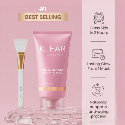 Mascarilla Envolvente de Noche con Colágeno (#1 Más Vendido)